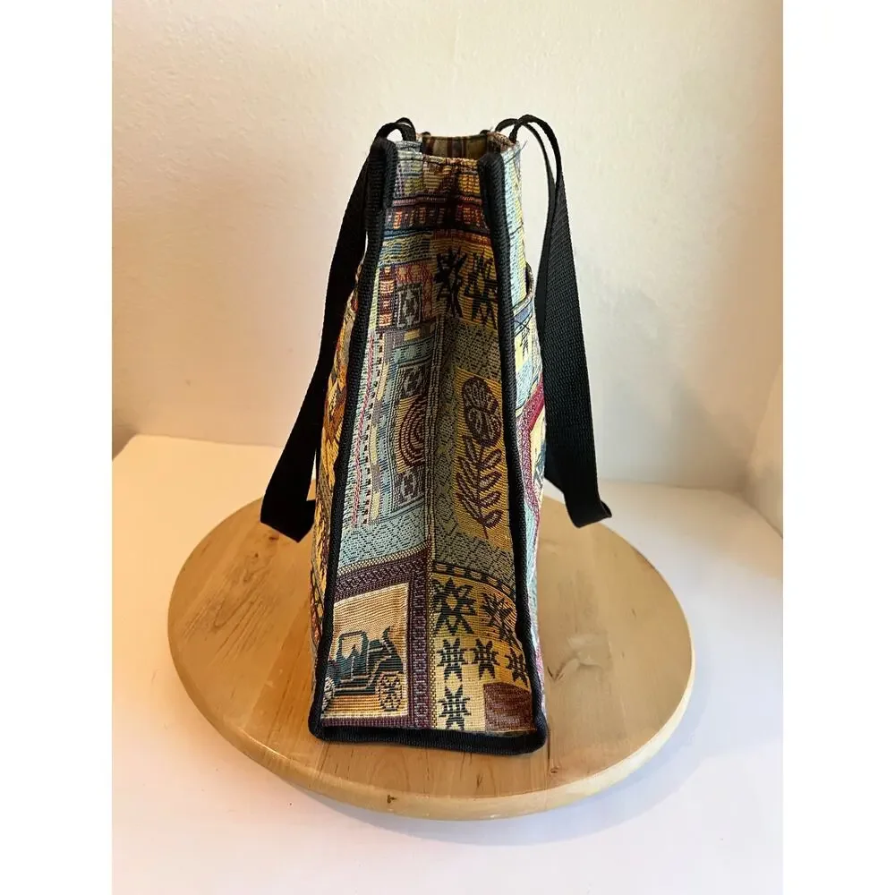 Vintage woven tapestry